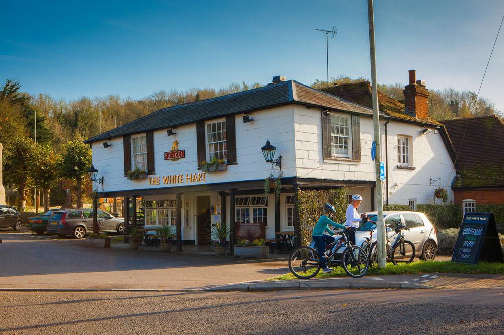 Hotel The White Hart Stockbridge  Exterior foto