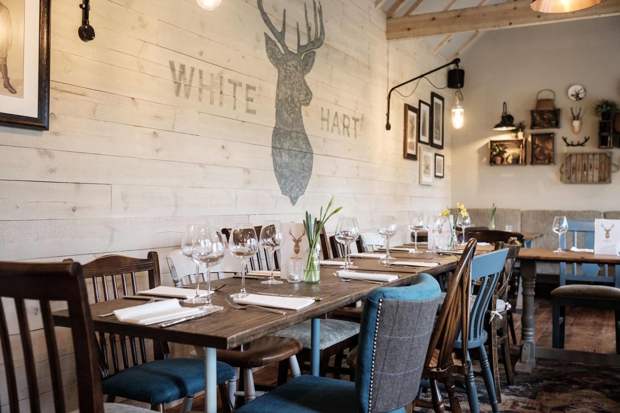 Hotel The White Hart Stockbridge  Exterior foto